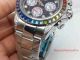 Copy Rolex Daytona Rainbow Diamond Bezel Black Dial Watch (13)_th.jpg